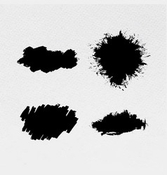 Black Grunge Marker Banner Scribble Collection