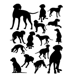 Hungarian Viszla Dog Animal Silhouette