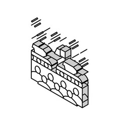 Military Parade Isometric Icon