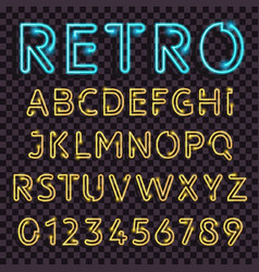 Retro Light Latin Alphabet