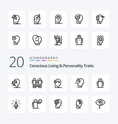 20 Conscious Living And Personality Traits Line