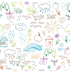 Doodle Background Royalty Free Vector Image - Vectorstock