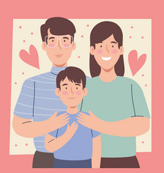 Korean Parents With Son Love