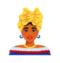 Flat Cuban Woman