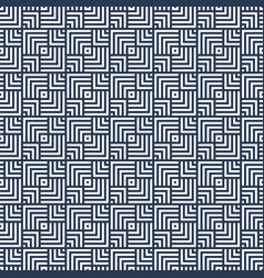 Geometric Overlapping Square Lines Pattern