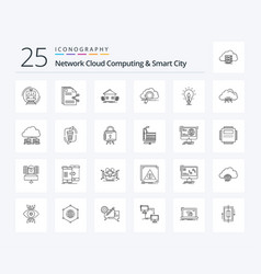 Network Cloud Computing And Smart City 25 Line