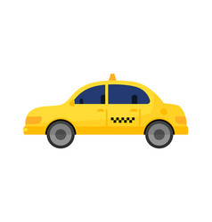 Yellow Taxi Car