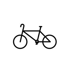 Bicycle Icon Line