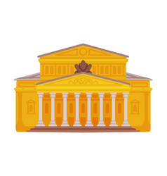 Bolshoi Theatre In Moscow For Ballet And Opera