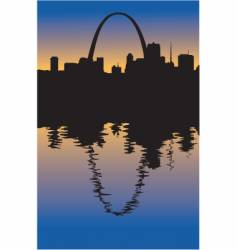 Saint Louis Missouri Silhouette