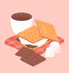 Flat Smores Dessert