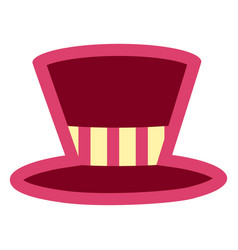 Pink Top Hat Flat