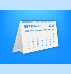 September 2022 Calendar Leaf Calendar 2022