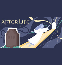 Afterlife Death Flat Collage