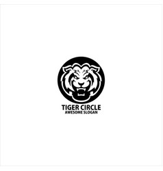 Tiger Head Logo Design Macot