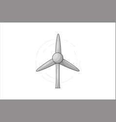 Windmill Energy Environmental Sticker Design