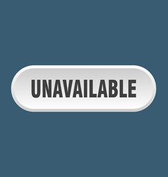 Unavailable Button Rounded Sign On White