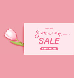 8 March Shop Sale Voucher Template