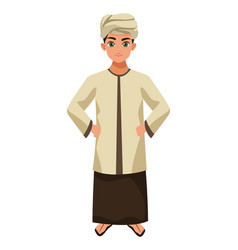 Muslim Boy With Turban