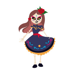 Dia De Los Muertos Cute Catrina