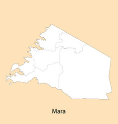 High Quality Map Of Mara Is A Region Of Tanzania