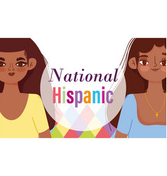 National Hispanic Heritage Month Young Women