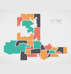 Las Vegas Nevada Map With Neighborhoods