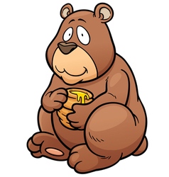 Smiley bear Royalty Free Vector Image - VectorStock