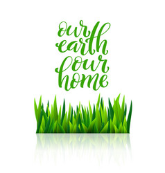 Our Earth Home Template For Poster