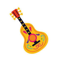 Dia De Los Muertos Guitar