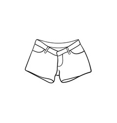 Short Pants Clothes Line Design