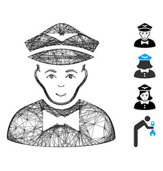 Linear Airline Steward Mesh