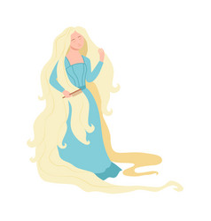 Rapunzel With Long Blonde Hair As Fabulous