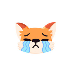 Sad Fox Face Crying