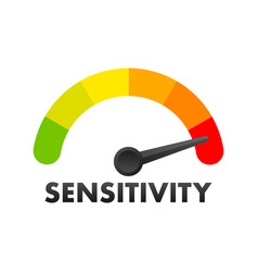 Sensitivity Level Meter Measuring Scale