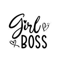 Girl Boss Badge Image