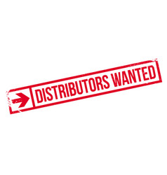 Distributors Wanted Rubber Stamp