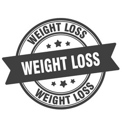 Weight Loss Stamp Label