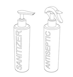 Sanitizer Antiseptic Gel And Spray Dispensers