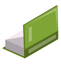 Half Open Book Icon