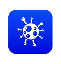 Chlamydia Virus Icon Blue