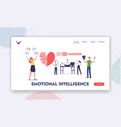 Emotional Intelligence Landing Page Template Iq