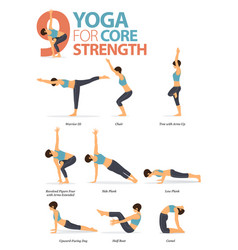 9 Yoga Poses For Workout In Core And Strength