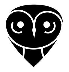 Scared Owl Black