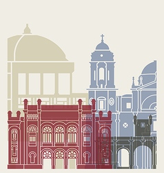 Cadiz Skyline Poster