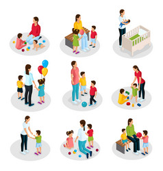 Isometric Nanny Work Set