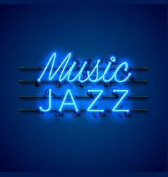 Neon Music Jazz Signboard