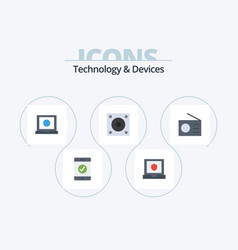 Devices Flat Icon Pack 5 Icon Design Technology