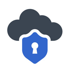 Cloud Security Icon