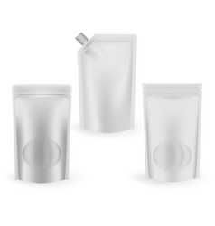 Blank Stand Up Pouches Vacuum Food Bags